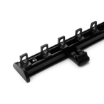 Профильный карниз для штор «Отель Декор» Черный (600 см бегунок)