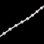 Цепь упр. пластиковая 4,5х12,0 мм (Бобина 300 п.м. Белый)