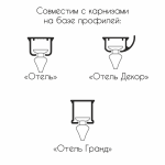 Бегунок «Big Click» в ленте упак. 10000 шт ((1000 лент) Белый)