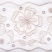 Ткань для штор-кафе коллекция «Flowers» беж (На отрез высота 30см)