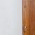 Рулонная штора «Мини» фурнитура Золотой дуб. Ткань коллекции «Родонит» Белый