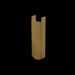 Заглушка пластиковая кронштейна стенового (Латунь)