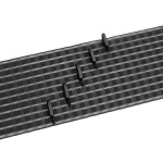 Лента шторная многокарманная безкордовая Oz-is Premium 4417 MPAS (Черный)