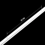 Профиль «Гипс соло» (На отрез L= 6 м Белый)