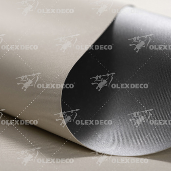 Ткань для рулонных штор коллекция «Плэин» Silver Blackout Айвори 250 см