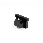 Заглушка торцевая «Отель» упак. 100 шт (Короткая Черный)