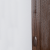 Рулонная штора «Мини» фурнитура Коричневая. Ткань коллекции «Родонит» Белый