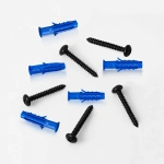 Карниз 2+1 двухрядный без клипсы Черный (L=440 см Рондо Ø11мм)