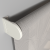 Рулонная штора «Moncada» ø38 фурнитура Белая. Ткань коллекции «Скрин Виши» Бело-серый