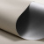 Рулонная штора «Moncada» ø38 фурнитура Белая. Ткань коллекции «Плэин» Silver  Blackout Айвори