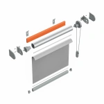 Профиль монтажный MR (Черный L= 6 м)