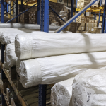 Ткань для тюля «Сота» Белый (Рулон ширина 295 см)