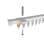 Стопор для профиля «Отель» Черный (Пластик)