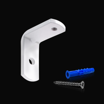 Кронштейн стеновой с креп. 35x30 мм (Белый)