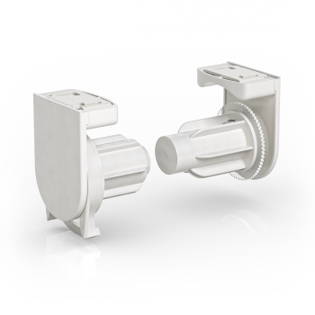 Подъемный мех. «Oldem» ø45 мм 1:2,5 с кр-нами для рул. шторы (Белый)