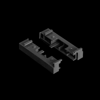 Плитка подкладочная высокая для С-образной направляющей UNI 2 Besta Темно-серый  (Пластик)