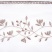 Ткань для штор-кафе коллекция «Poesie» мокка (на отрез высота 60см)