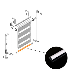 изображение отвес нижний ø12/15 мм для рулонной шторы на olexdeco.ru