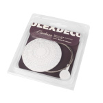 Магнит для штор «Стаккини» ø7 см для тяжелого веса штор с тросом 30 см (БГ)