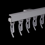 Профильный карниз для штор «Тюль» Серый (540 см)