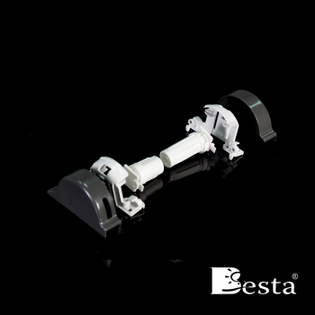 изображение комплект механизма для рулонной шторы uni besta темно-серый на olexdeco.ru