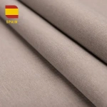 Римская штора с наружной кулиской «Валенсия» Блэкаут (Blackout) Серо-бежевый