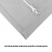 Римская штора белые комплектующие коллекция «Line Perle» Серый (Рим стандарт)