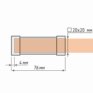 изображение наконечник «аскет» на olexdeco.ru