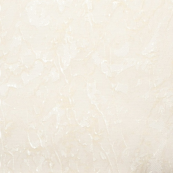 Рулонная штора «Moncada» ø38 фурнитура Белая. Ткань коллекции «Шелк» Жемчуг