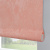 Рулонная штора «Стандарт» фурнитура Белая. Ткань коллекции «Арабеска» Розовый