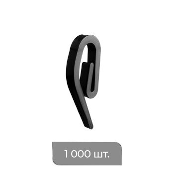 Крючок французский усиленный «Кипр» (упак. 1000 шт Черный)