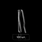 фото крючок для штор 1 рожок 40 мм упак. 100 шт в интернет-магазине Олексдеко