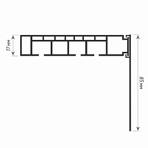 изображение декоративная планка «мозаика» на olexdeco.ru