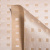 Рулонная штора «Мини» фурнитура Золотой дуб. Ткань коллекции «Квадро» Бисквит