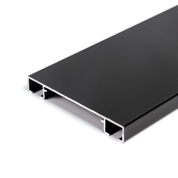 Профиль двухрядный «Верона» (На отрез L=6 м Черный)