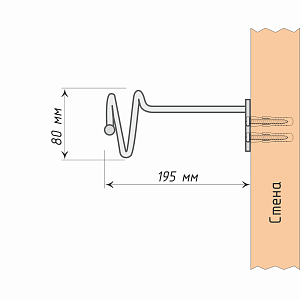 изображение спираль драпировочная большая на olexdeco.ru