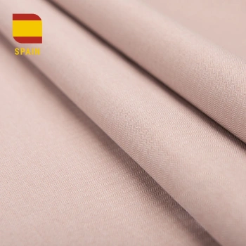 Ткань для штор коллекция «Валенсия» Блэкаут (Blackout) Пудра