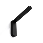 Кронштейн стеновой с заглушкой 100x60 мм (Черный)