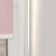 Рулонная штора «Мини» фурнитура Белая. Ткань коллекции «Плэин» Розовый (компл. Besta)
