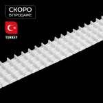 Лента шторная карандашная складка Oz-is Premium 3960 P 1:2  (Белый)
