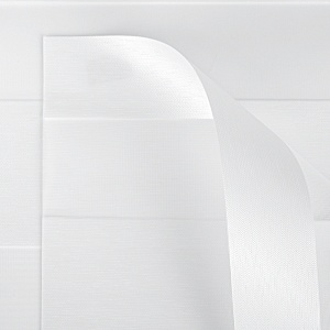 Рулонная штора «Мини День-Ночь» фурнитура Белая. Ткань коллекции «Саванна»