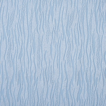 Рулонная штора «Moncada» ø38 фурнитура Белая. Ткань коллекции «Лазурь» Голубая