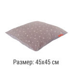 Подушка декоративная «Line Perle» «Lino» серый