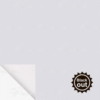 Ткань для рулонных штор коллекция «Плэин» Blackout Белый 200 см