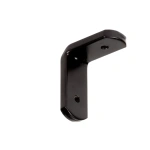 Кронштейн стеновой с крепежом 35x30 мм (Черный)