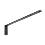 Кронштейн стеновой с заглушкой 250х60 мм (Черный)