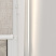 Рулонная штора «Мини» фурнитура Белая. Ткань коллекции «Лен» Темно-бежевый (компл. Besta)