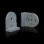 Кронштейны «BC» L=40 мм с заглушками для РШ (Серый)