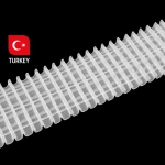 Лента шторная карандашная складка mini Oz-is Premium 3951 MP 1:2,5 (Прозрачный 1 бобина 50 пог.м)