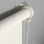 Рулонная штора «Moncada» ø38 фурнитура Белая. Ткань коллекции «Пандора» Жемчуг глянец